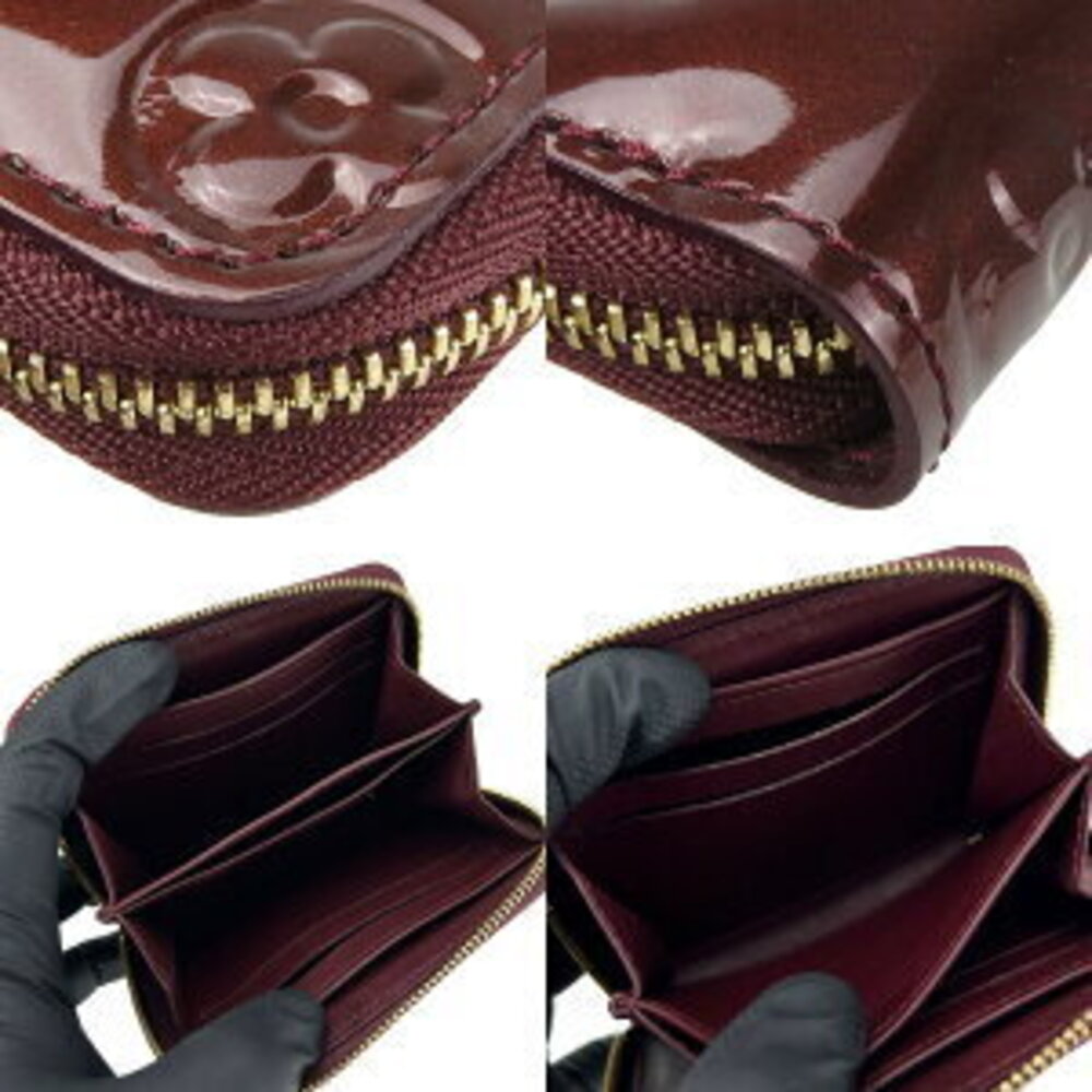 Louis Vuitton Zippy Wallet Monogram Vernis Rouge Fauvist Round Accessory - Picture 8 of 8
